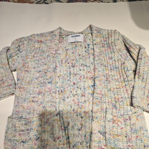 Old Navy Pastel Speckled Cardigan - Picture 2 of 6